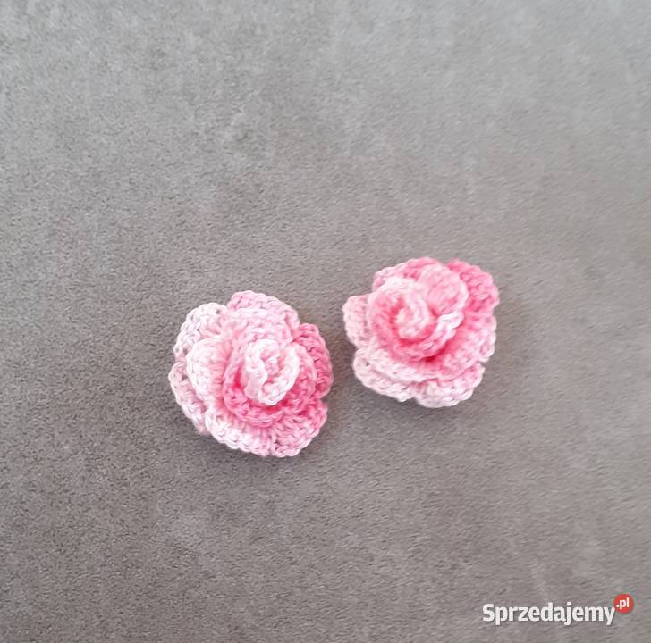 Szydełkowa różyczka Ozdoby Zamość