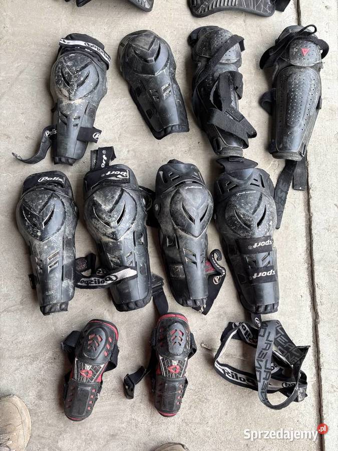 nakolanniki motocyklowe enduro cross używane Kosianka-Trojanówka sprzedam