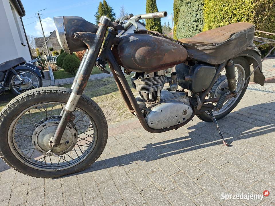 Junak M10 1960 przejściówka 350cm3 Baranowo