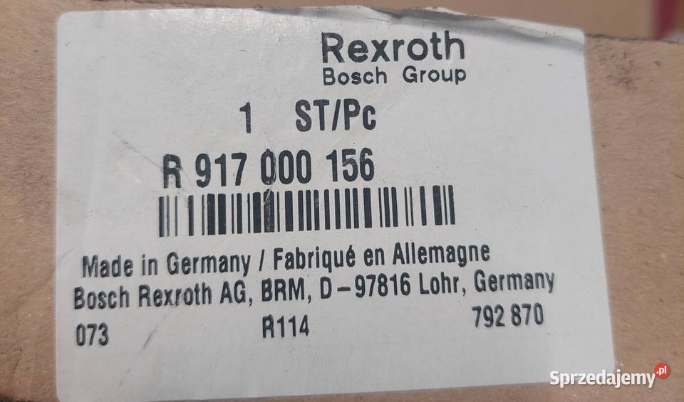 Sworzeń pomiarowy siły uciągu 71818134