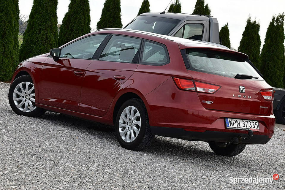 Seat Leon 16tdi 105 Alu Klima Navi Gwarancja III wielofunkcyjna kierownica Leon mazowieckie Nowe Kucice