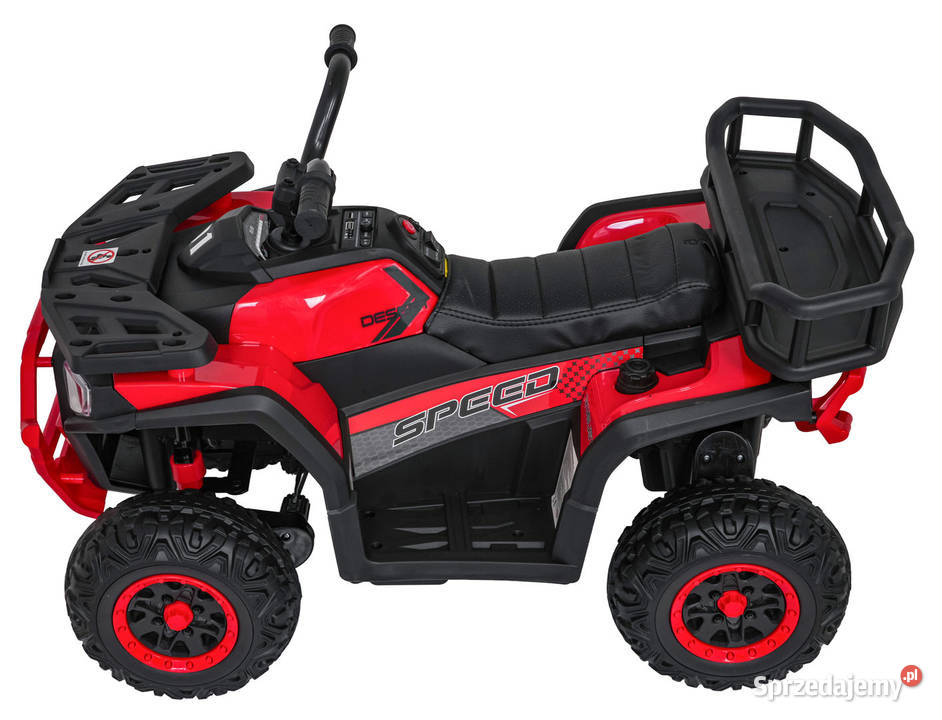 Pojazd Quad ATV Robust 01 Czerwony auto na 14kg Łopuszno