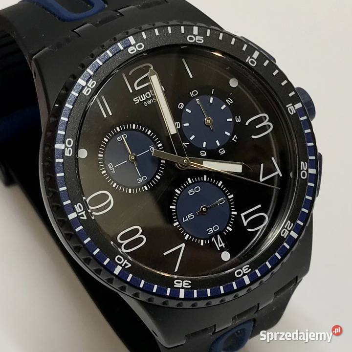 Swatch SUSB406 KAICCO sportowy chronograf 42 mm mazowieckie sprzedam