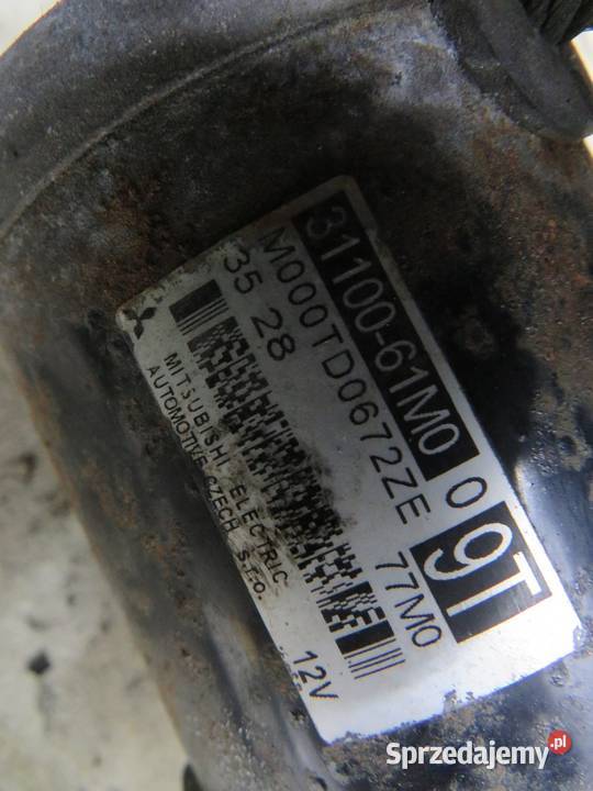 ROZRUSZNIK SX4 SCROSS 16 16V 3110061M0 Układ elektryczny silnika