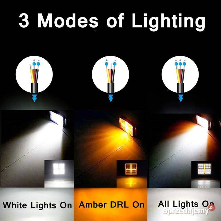 Lampa LED Halogen Cofania Ducato Boxer Jumper dostawcze Rawa Mazowiecka