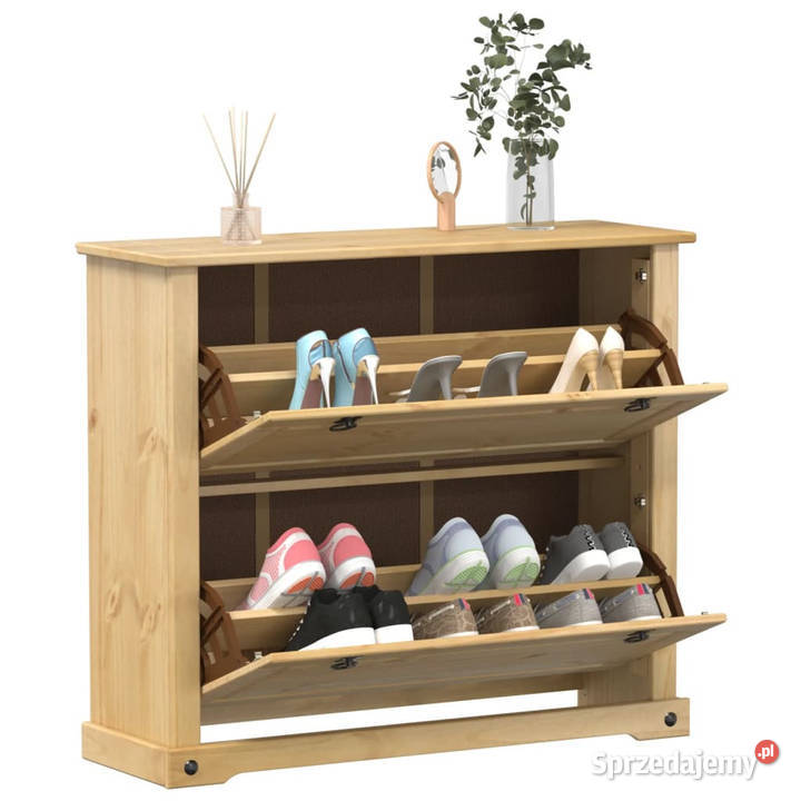 Szafka na buty Corona 99x32x85 lite drewno sprzedam