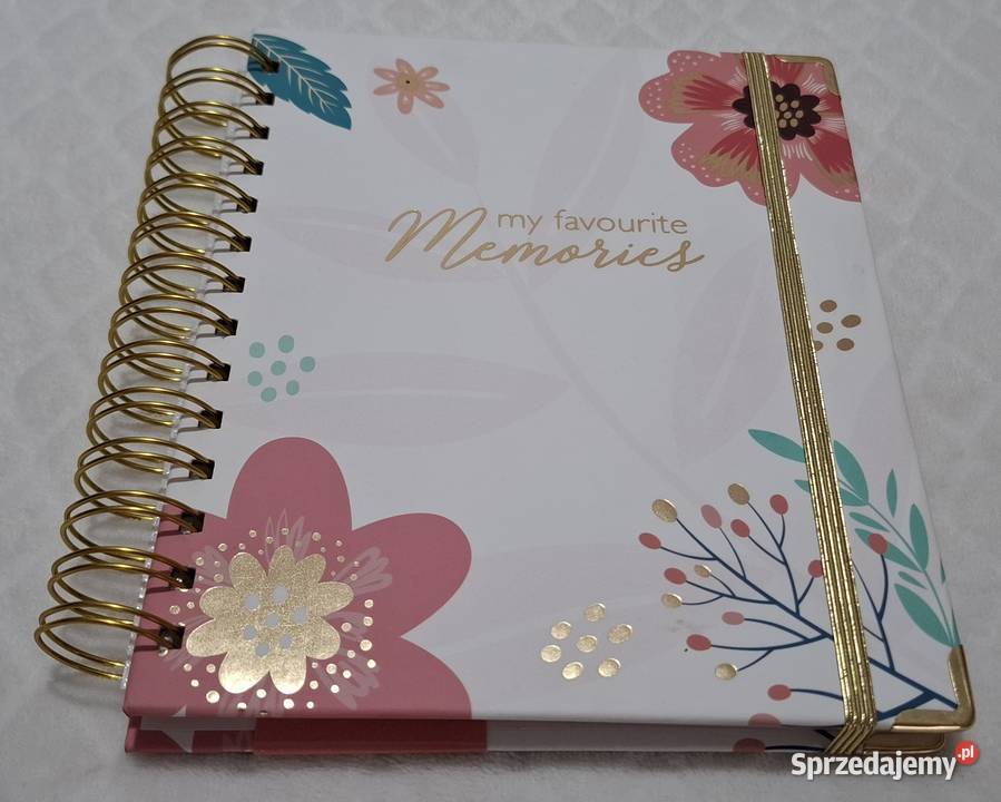 Album na zdjęcia 60 zdjęć 13x18 złoty śląskie Czeladź