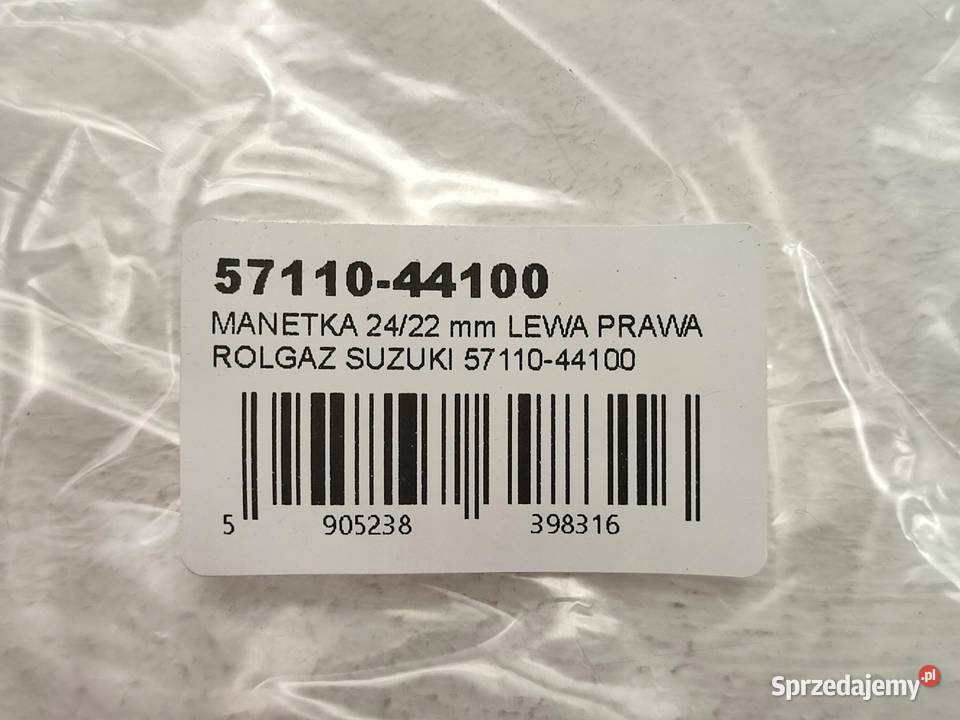 MANETKA 2422mm LEWA PRAWA ROLGAZ SUZUKI GS1100G