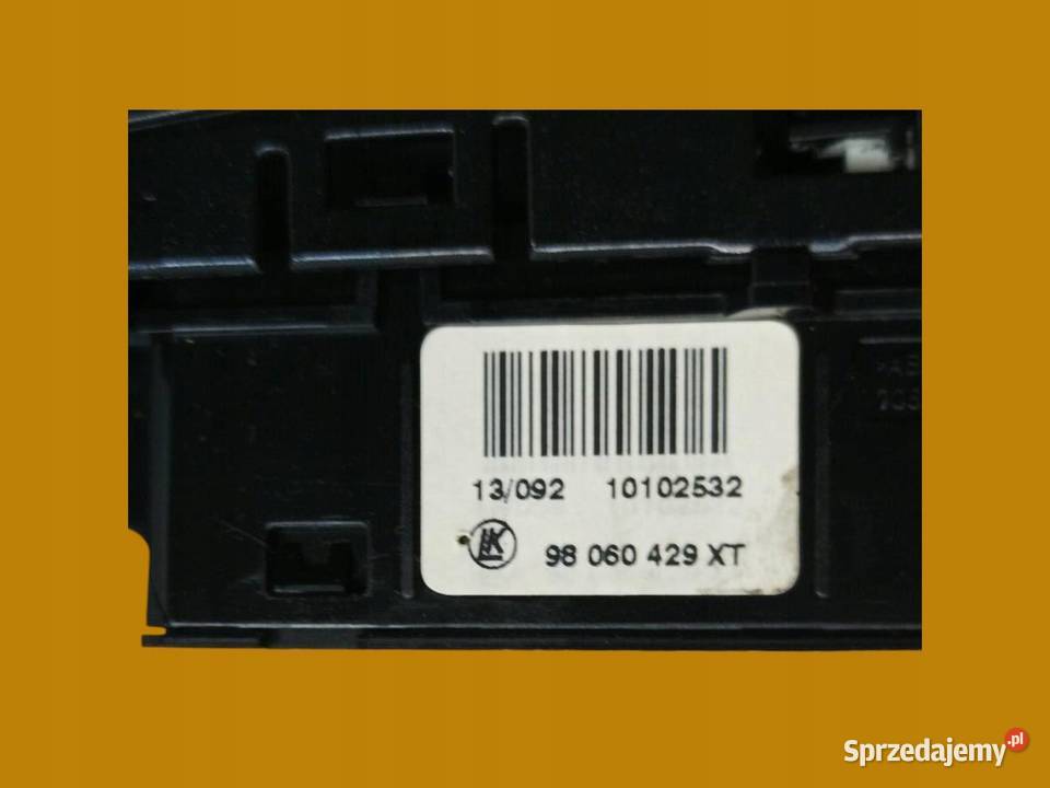 PRZEŁĄCZNIK AWARYJNYCH 98060429XT Peugeot 308 I sprzedam
