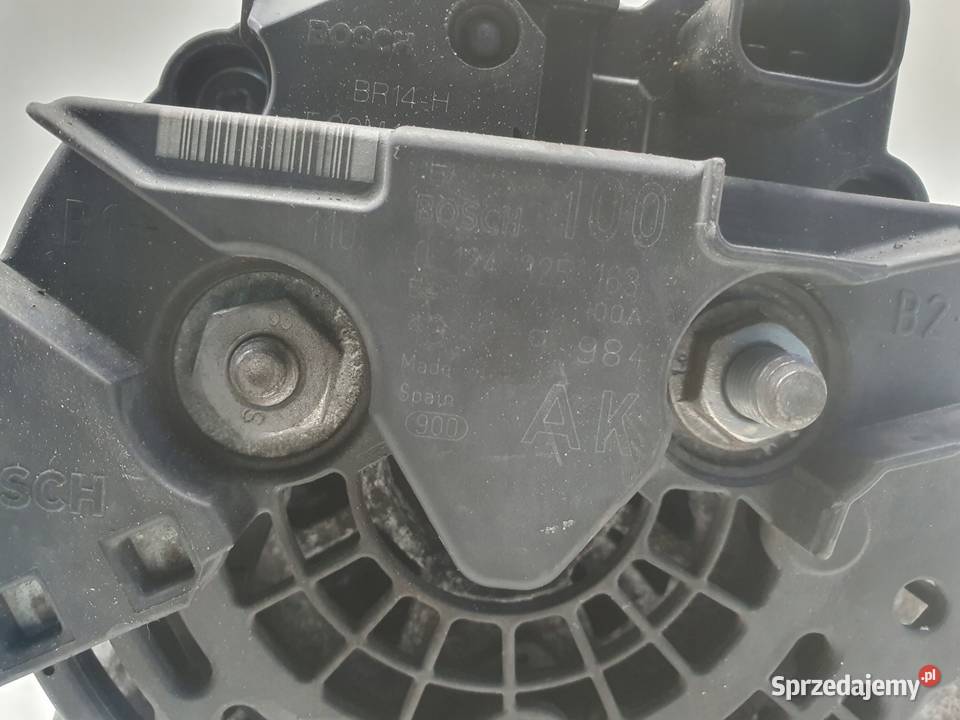 ALTERNATOR Opel Zafira B 18 16V 0124325163 bosch osobowe Układ elektryczny silnika Rudka