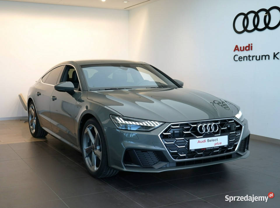 Audi A7 Sportback 40TDI Quattro Sline Virtual kamera cofania Kielce