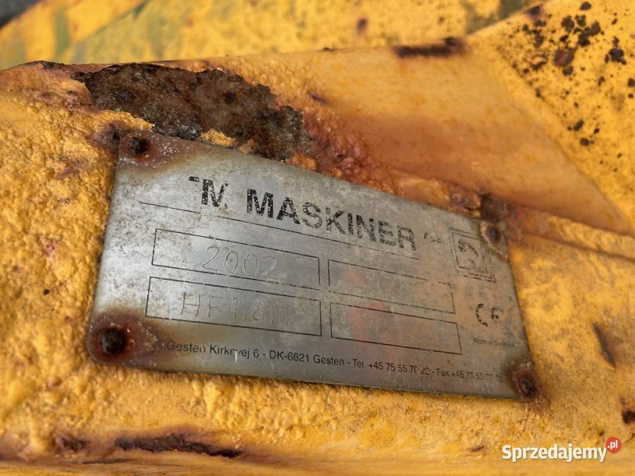 Zamiatarka hydrauliczna 180 pomorskie Starogard Gdański
