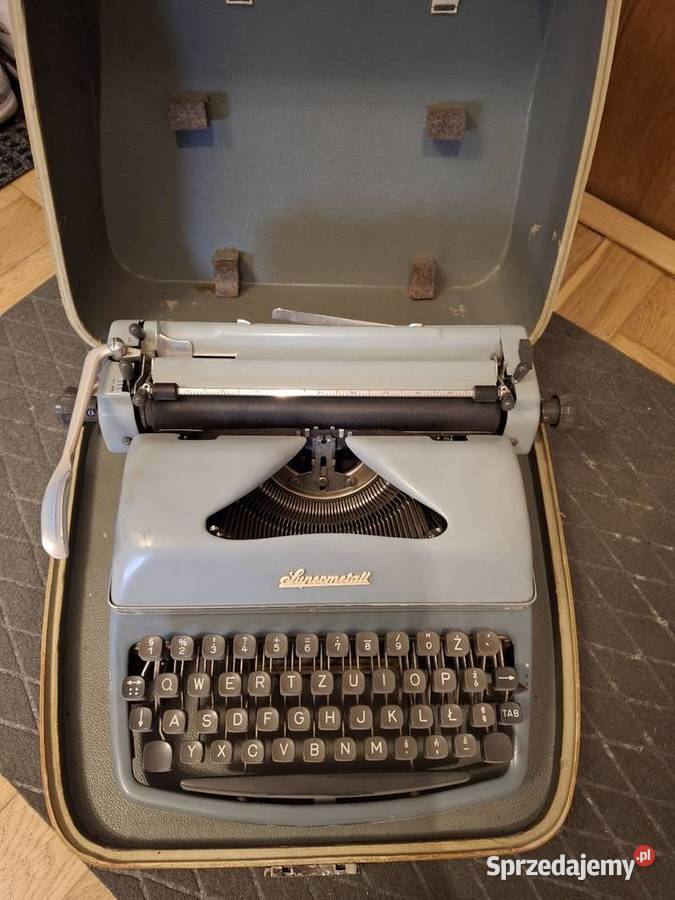 Rheinmetall Supermetall Maszyna do Pisania Antyki, Sztuka, Kolekcje Warszawa