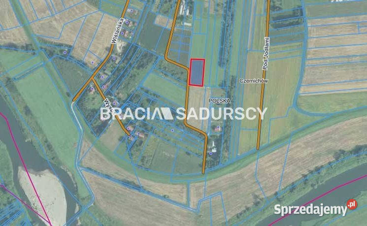 Grunt Wołowice 2500m2 utwardzona