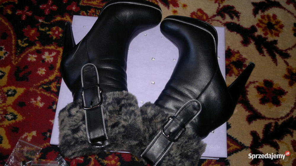buty damskie Jennifer 4 pary fleczków czarny Bytom