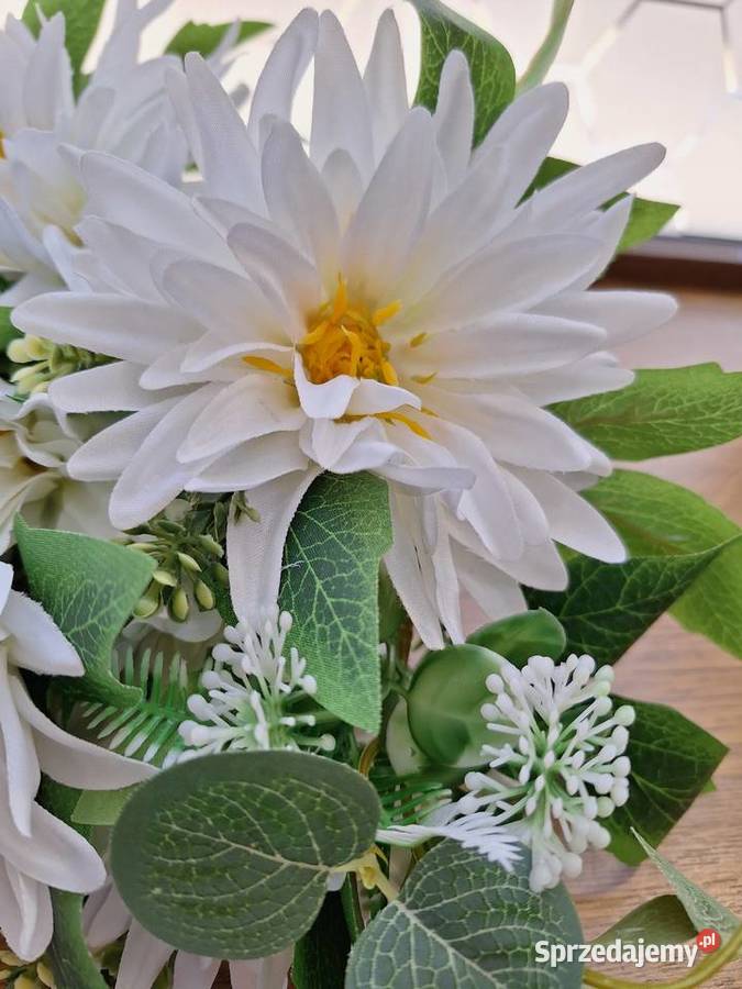 Bukiet sztuczne kwiaty dalia 48 lubuskie Żagań