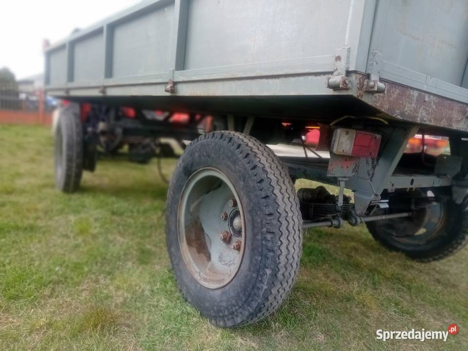 Przyczepa rolnicza nieuszkodzony Łowicz