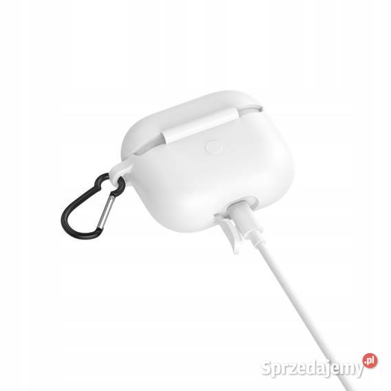 Etui silikonowe na Słuchawki Apple Airpods 3 białe