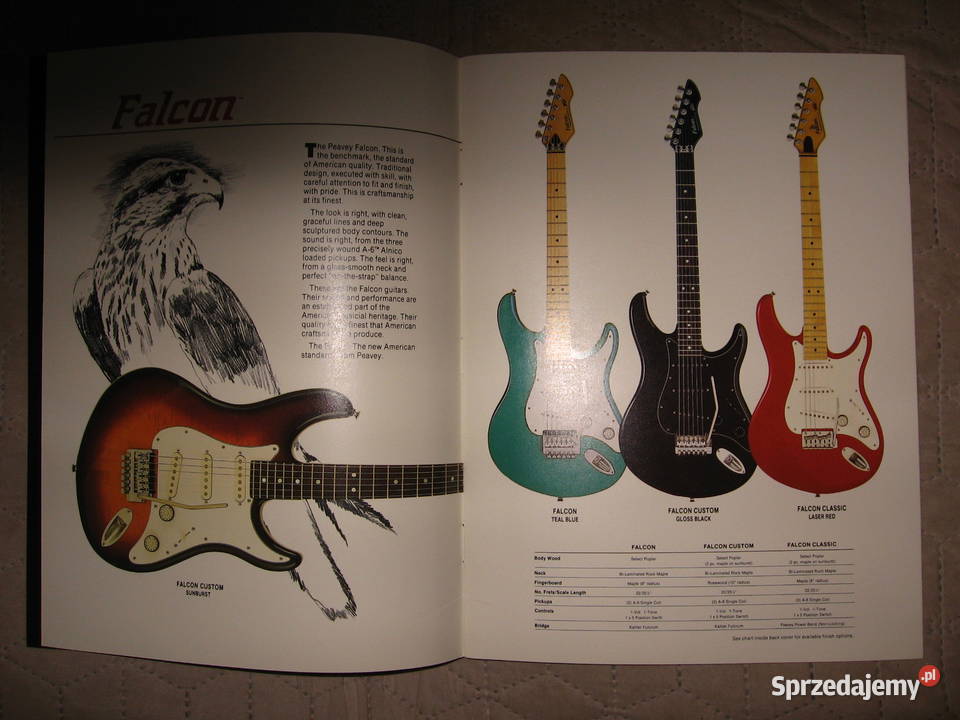 Peavey Fretted Instruments katalog gitar Kępice
