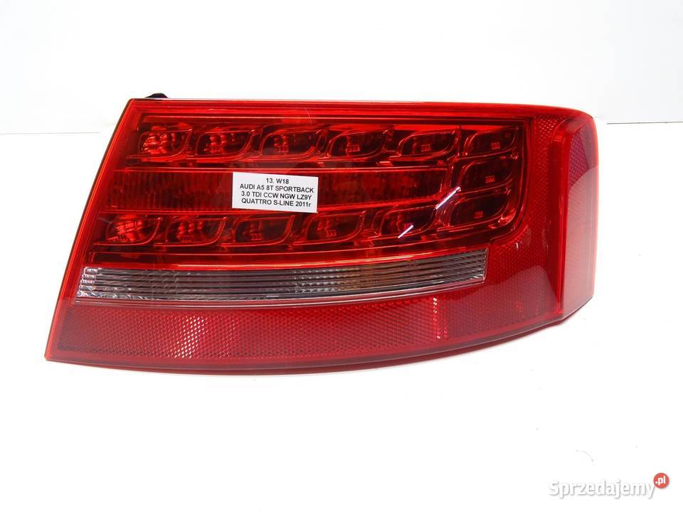 LAMPA PRAWY TYŁ PRAWA TYLNA 8T0945096D AUDI A5 sprzedam