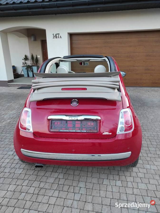 Sprzedam fiata 500C bezwypadkowy niski przebieg Tuchów