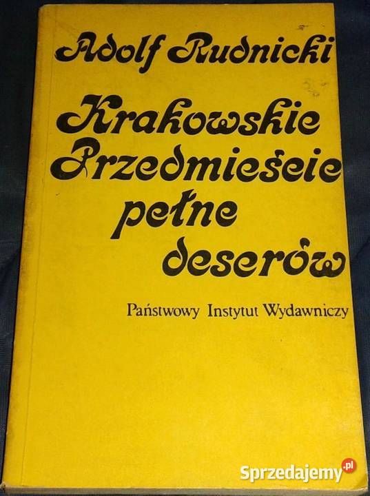 Krakowskie Przedmieście pełne deserów Adolf Pozostałe sprzedam
