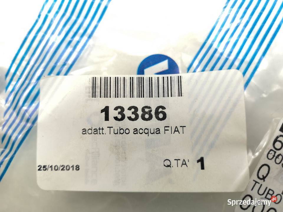 RURA METALOWA POMPY WODY FIAT SEINCENTO 11 VEMA lubelskie