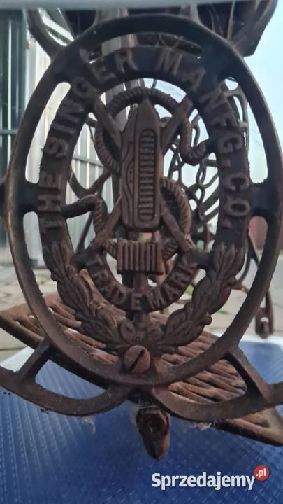 Maszyna do szycia singer 110 lat Rotak Polska Antyki Antyki Modzele-Skudosze sprzedam