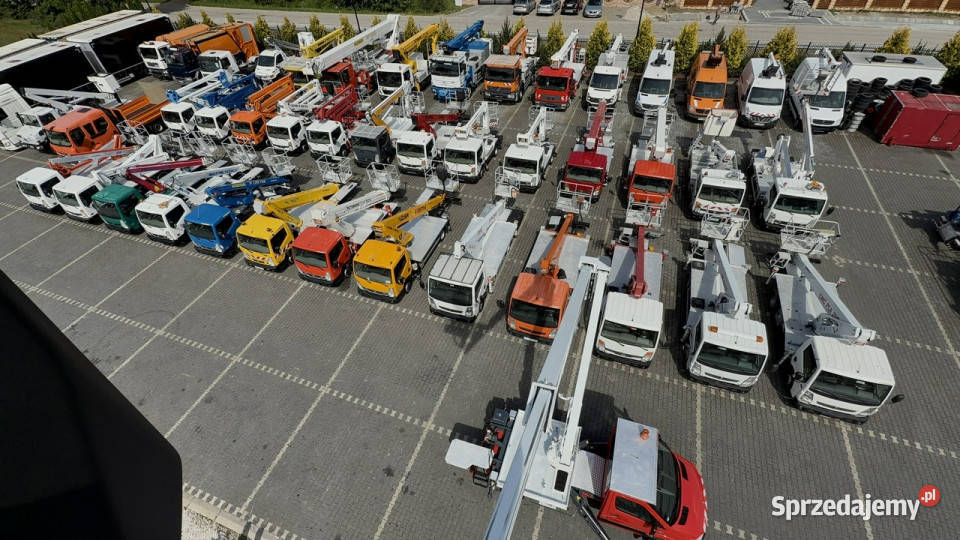 Mercedes Sprinter Zwyżka Podnośnik Koszowy GSR zarejestrowany w Polsce Widełki
