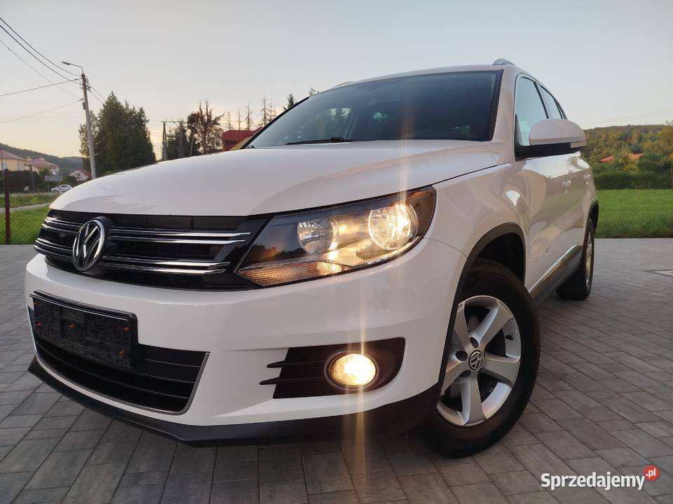 Vw Tiguan 4x4 4motion 20TDI 140 185 klima alu napęd 4x4 Tiguan Grabownica Starzeńska