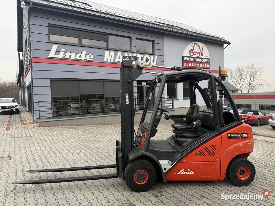 Wózek widłowy Linde H25T01 BD4561 przesuw boczny