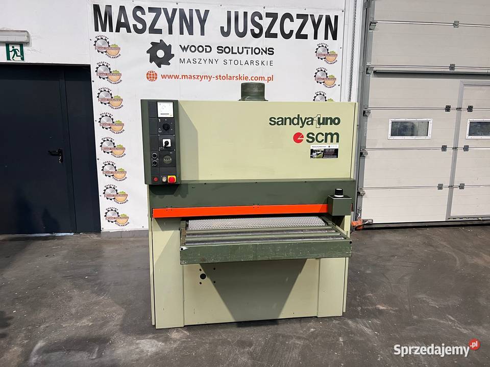 Szlifierka szerokotaśmowa SCM Sandya Uno Produkcja Juszczyn