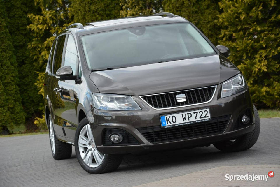 Seat Alhambra 7Foteli DSG biXenon Ledy Skóry klimatyzacja Alhambra Ostrów Mazowiecka