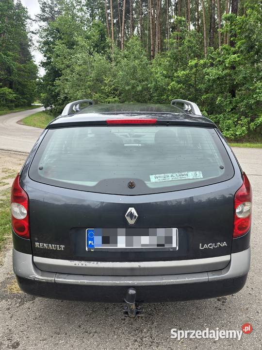 Gaz do 2034r Sprawna Klima Hak Renault Laguna II mazowieckie Mińsk Mazowiecki sprzedam