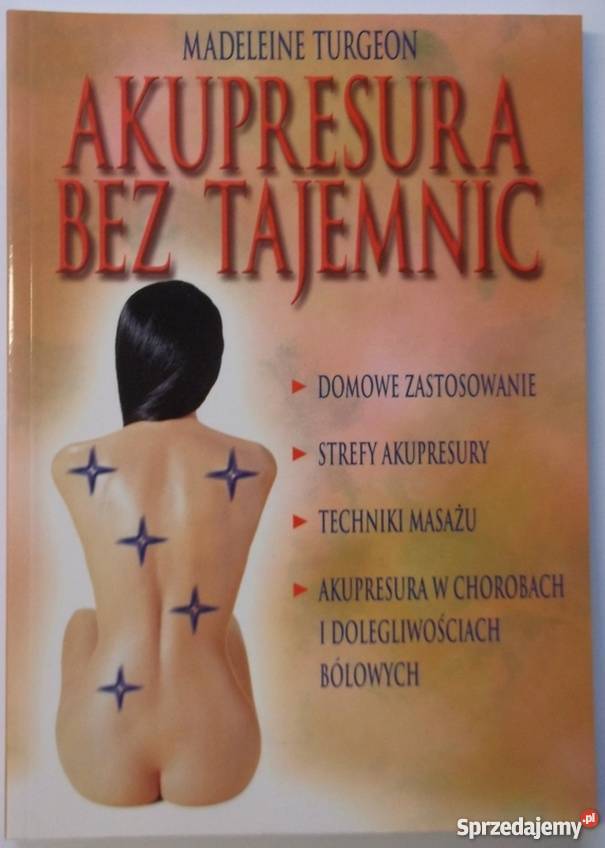 AKUPRESURA BEZ TAJEMNIC TURGEON M lubuskie Zielona Góra sprzedam