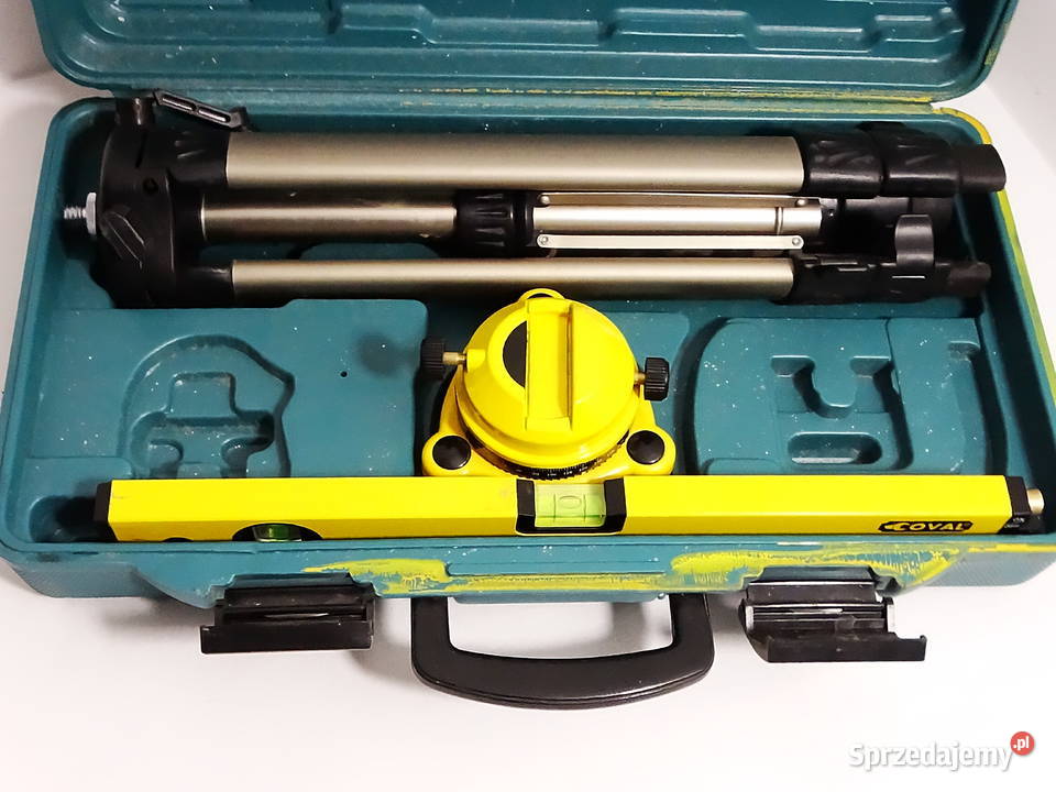 Poziomica laserowa Coval statyw walizka Biłgoraj