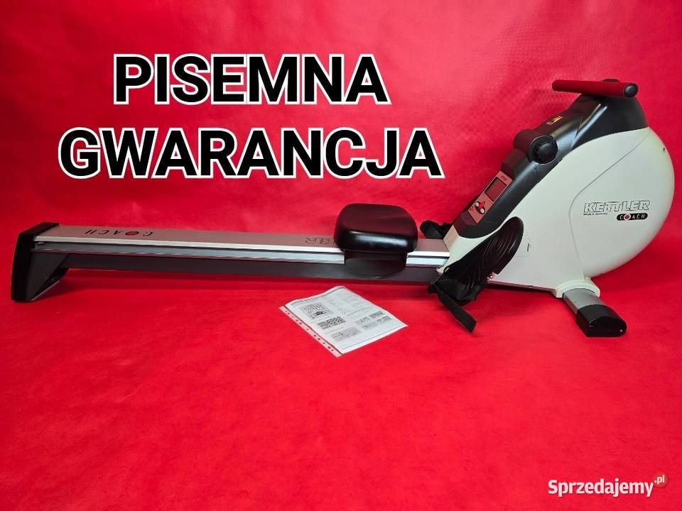 KETTLER COACH WIOŚLARZ SOLIDNY MAGNETYCZNY Sprzęt do ćwiczeń wielkopolskie Ostrzeszów sprzedam