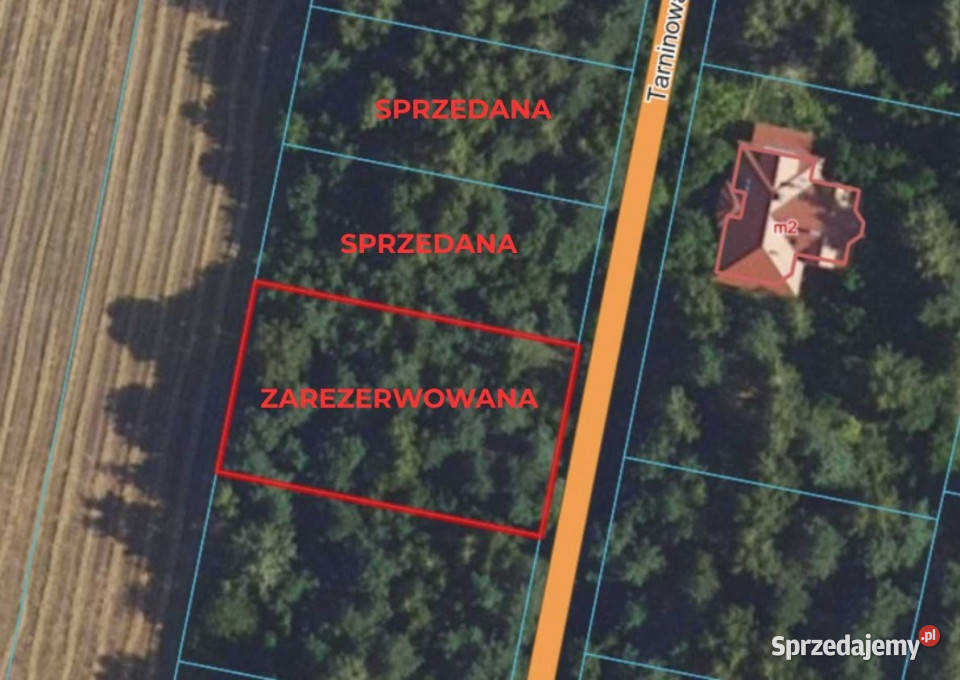 Działka budowlana Kuklówka Radziejowicka 1432 m2