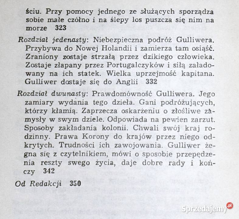 Podróże Guliwera Jonathan Swift lubelskie Chełm