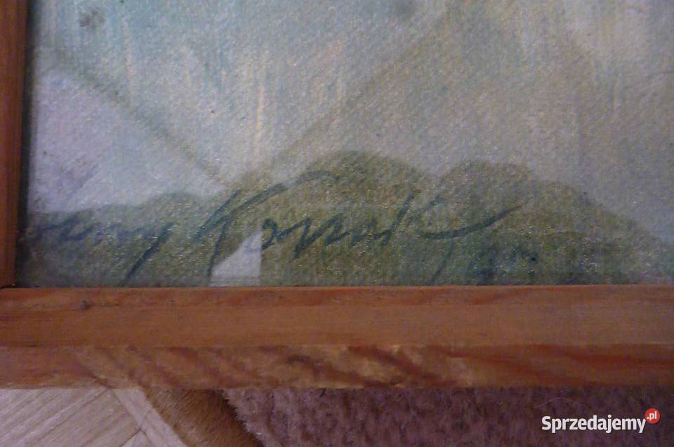 OBRAZ REPRODUKCJA SPACER MYŚLIWSKI JERZY KOSSAK Kraków