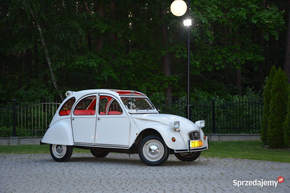 Citroen 2CV do ślubu STARACHOWICE