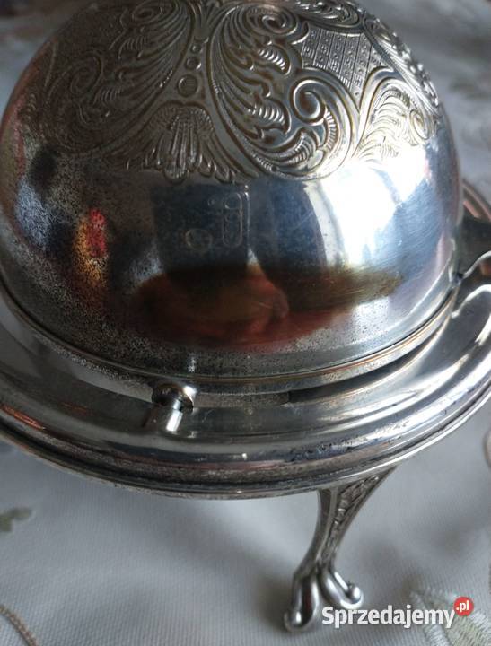 Miseczka na kawiormetalowa z patyną Krotoszyn