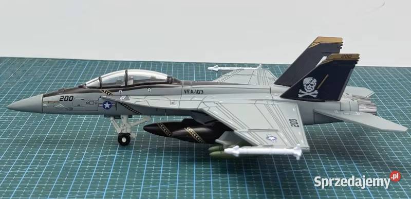 Samolot F18 Super Hornet Diecast Skala 172 Milanówek