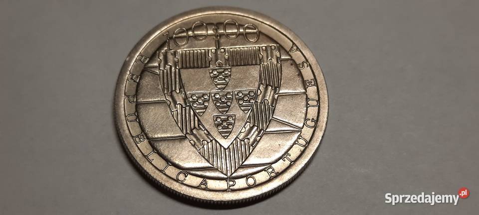 MONETA Portugalia 100 eskudos 1985 Warszawa