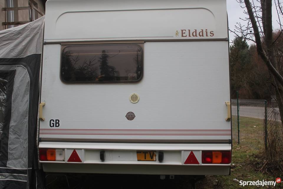 Przyczepa Kempingowa Angielska Elddis Vogue 214 1000kg Gorzów Wielkopolski