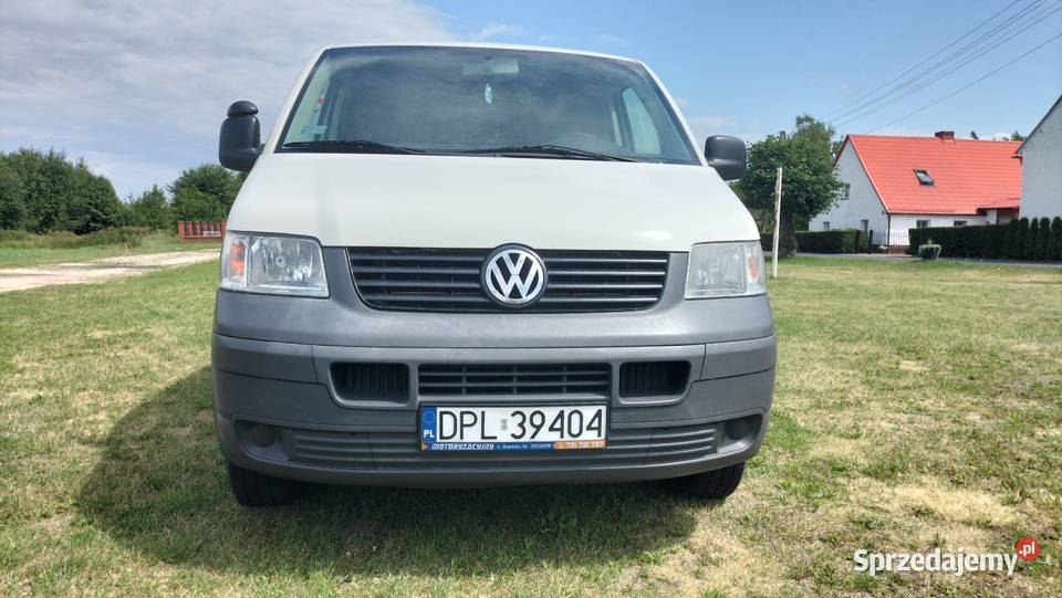 Volkswagen Transporter T5 19 TDI zarejestrowany Chocianów