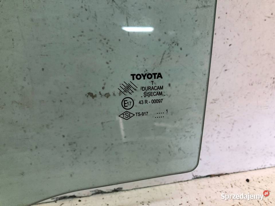 Toyota Auris I E15 LIFT 2011 Szyba drzwi tylnych Skarżysko-Kamienna