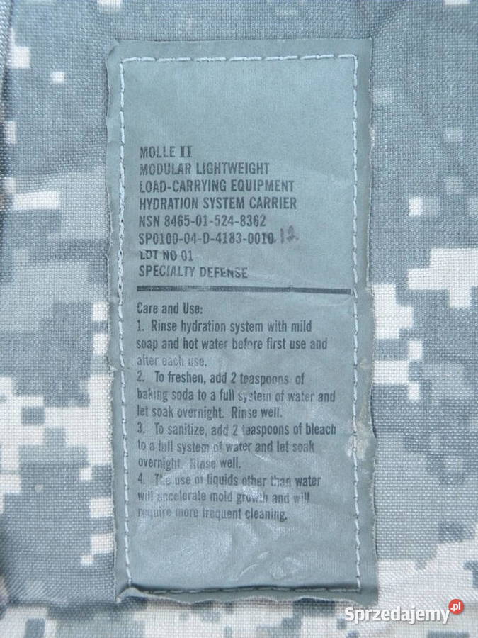Camelbak Us Army molle UCP