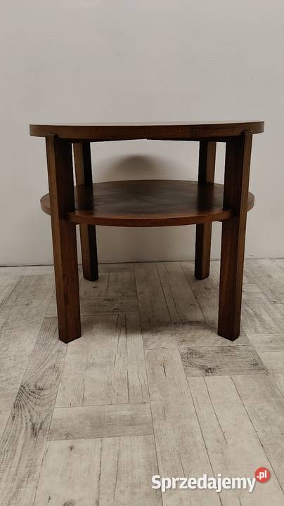 stolik kawowy ława Art deco vintage okrągły łódzkie Radomsko