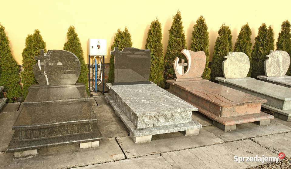 Nagrobki Grobowce Sarkofagi Granit Przemyśl